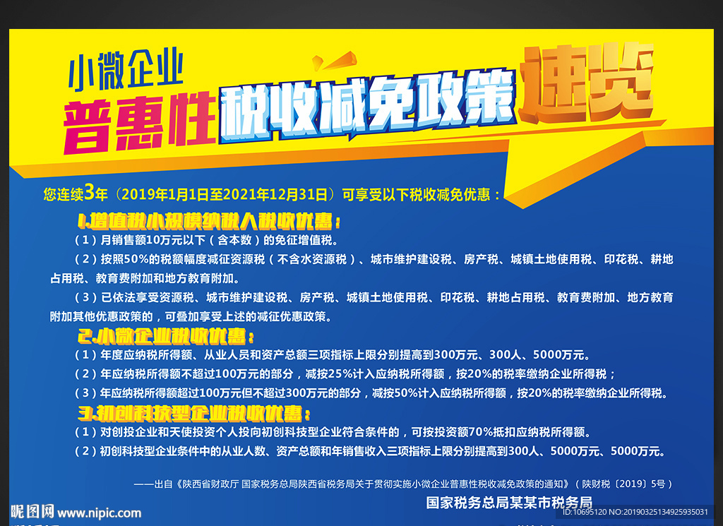 减税降费政策速览