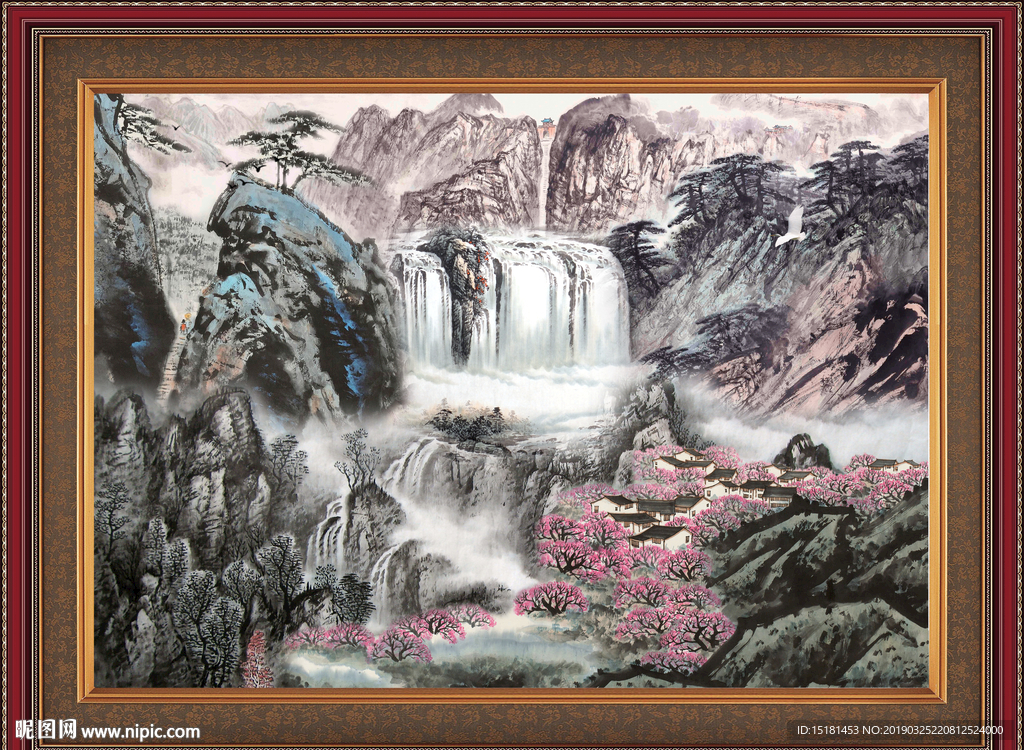 山水风景图