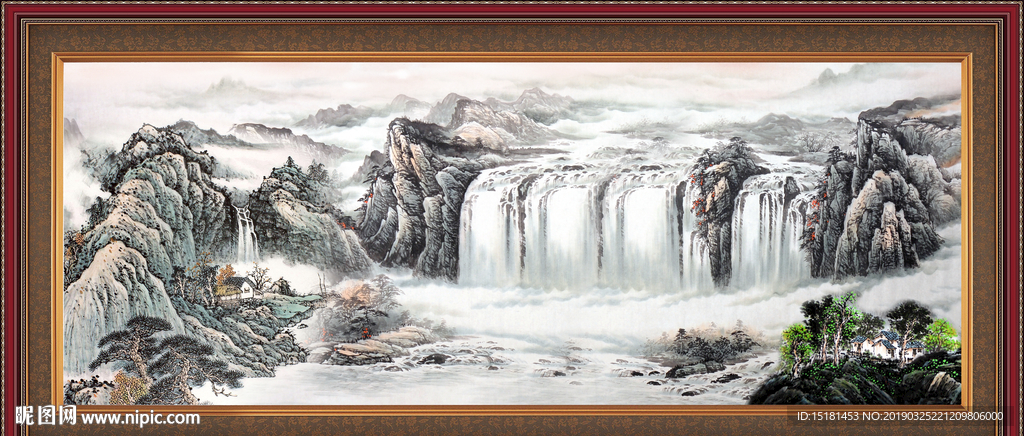 山水风景图