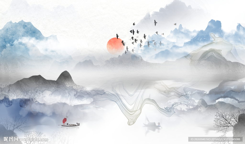 山水画