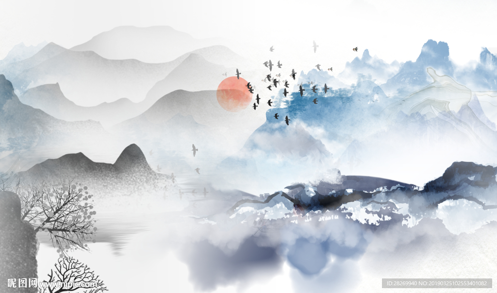 山水画