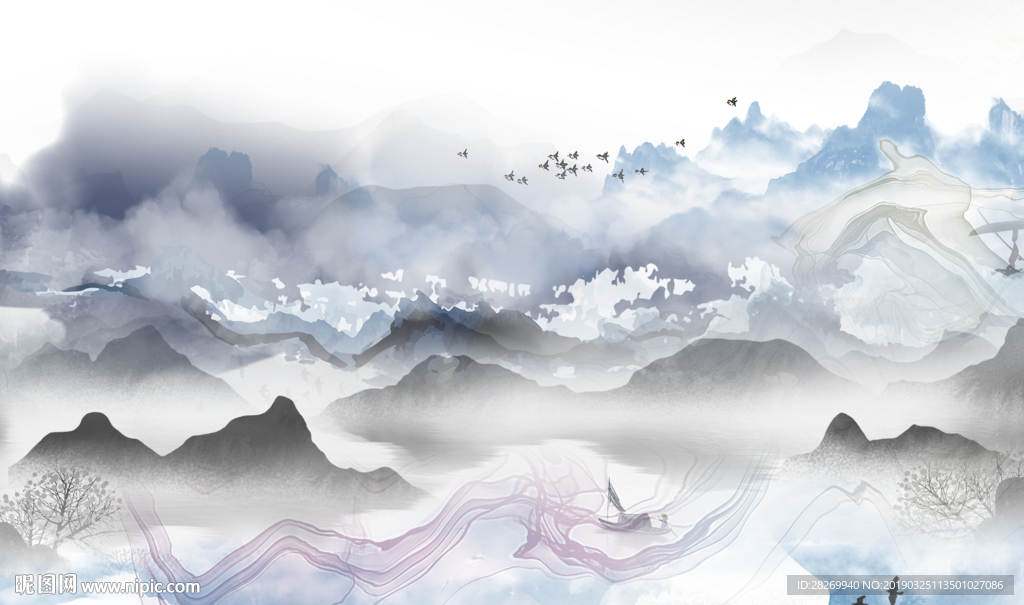 水墨画