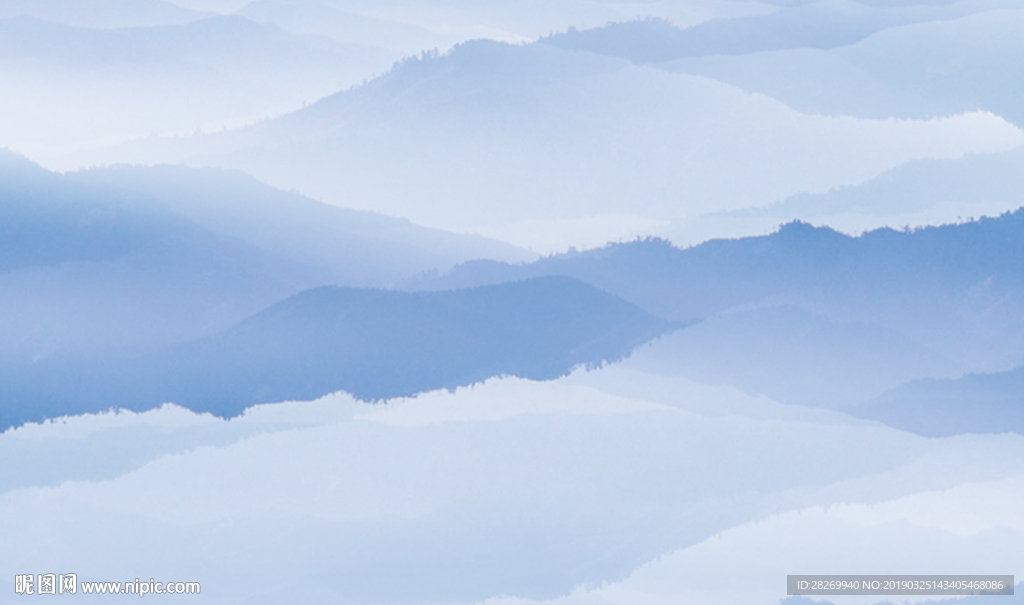 新中式山水画