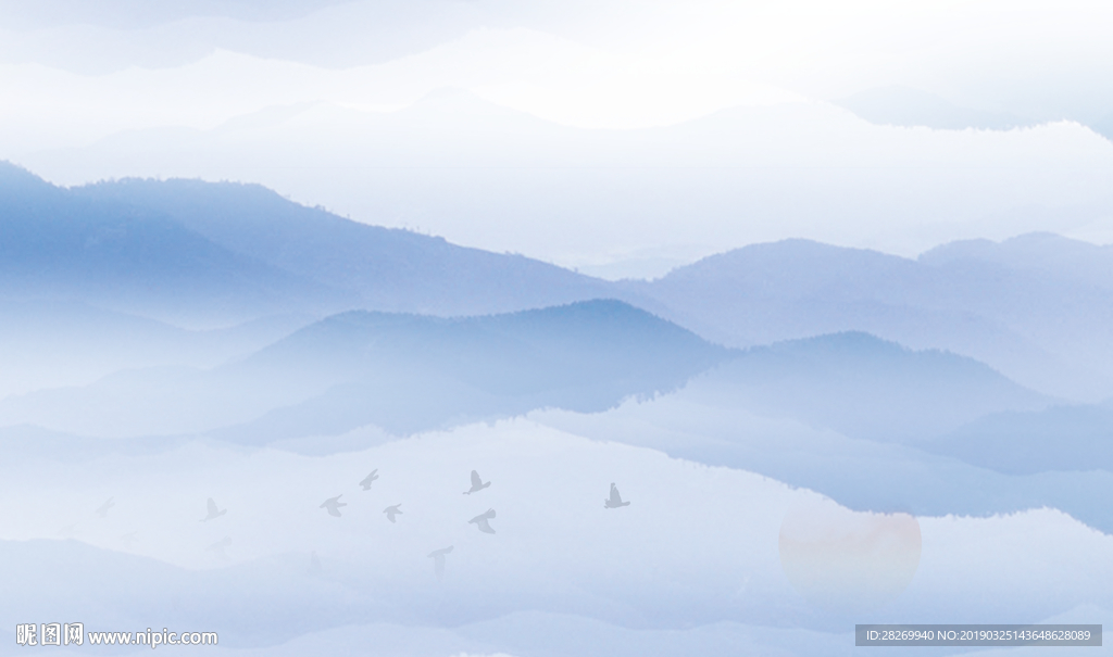 新中式山水画