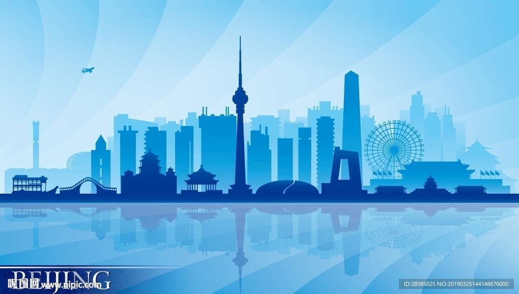 北京建筑矢量图