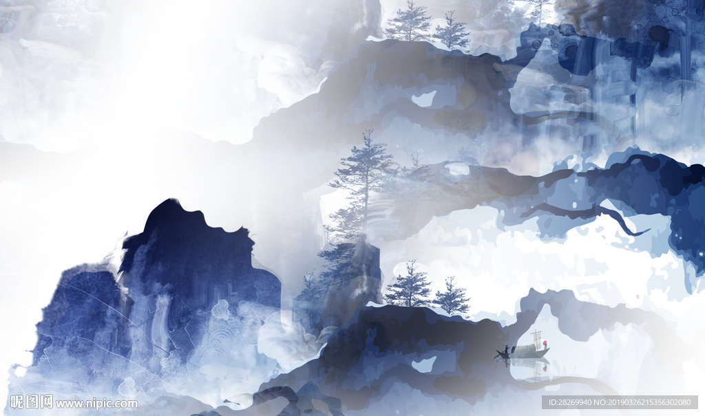 水墨山水