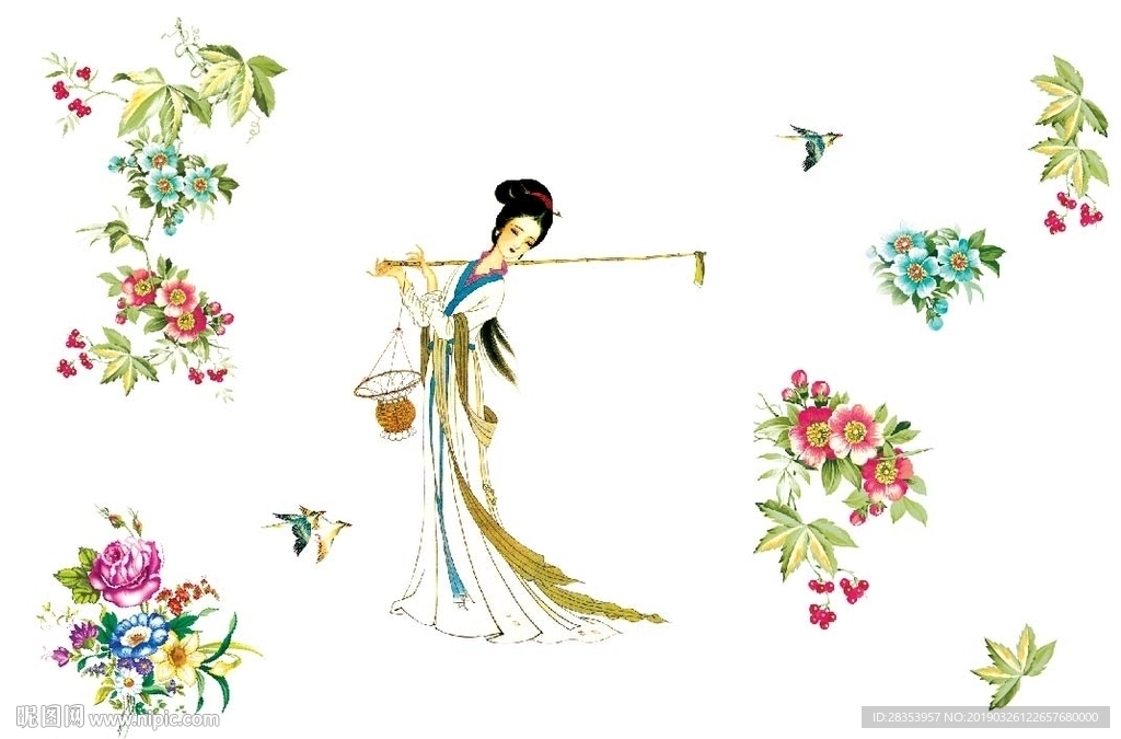 黛玉葬花