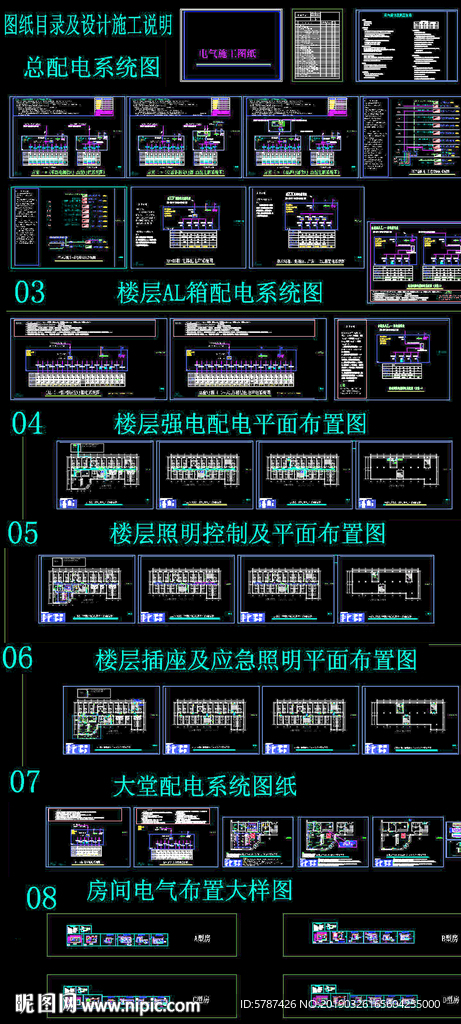 电气系统标准图