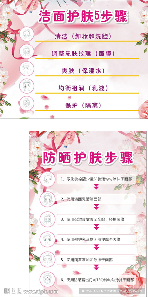 洁面护肤步骤