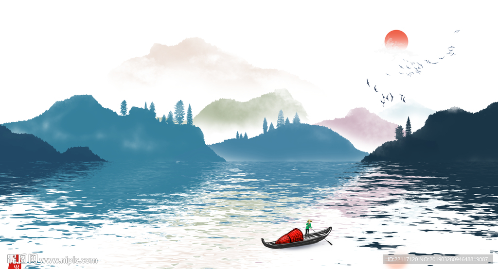 山水画