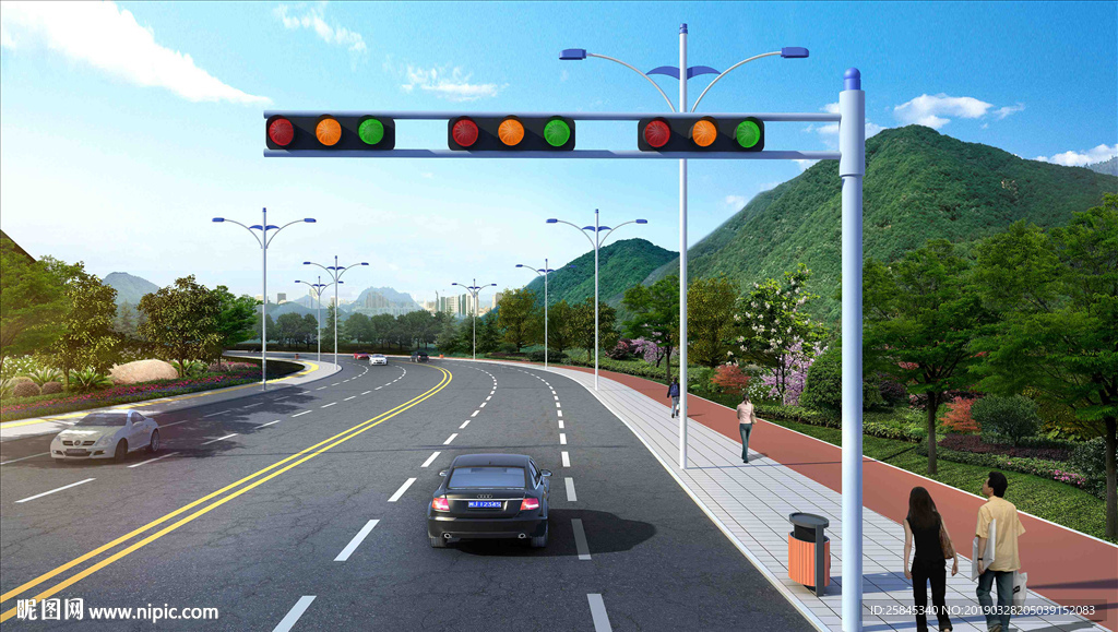 道路景观图
