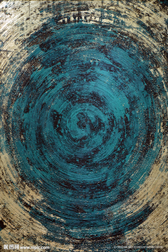 艺术抽象圆形纹理玄关背景墙