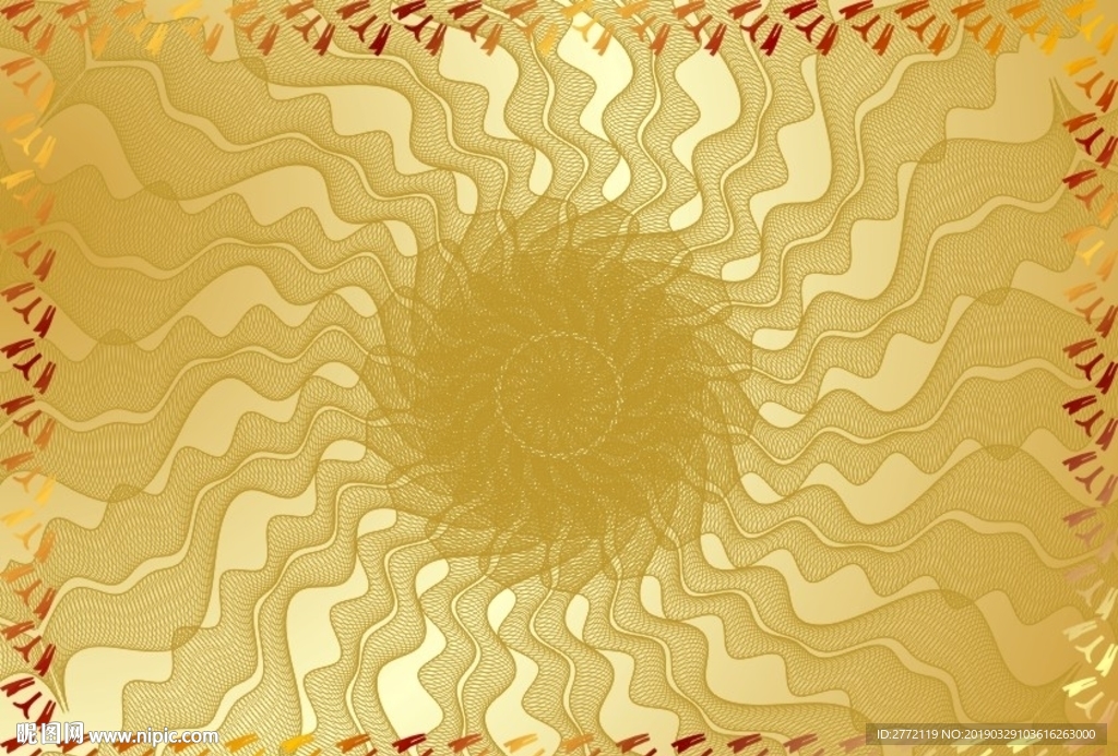 金花边 销售证书纹