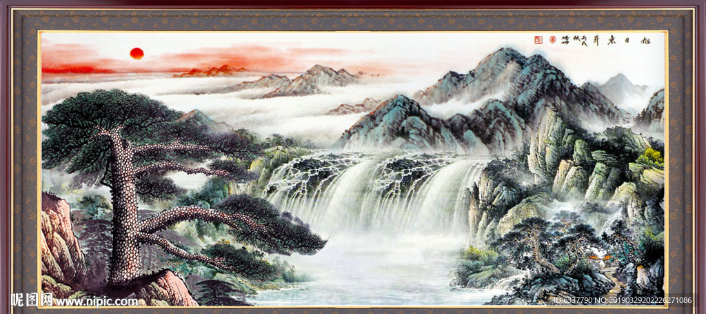 国画山水