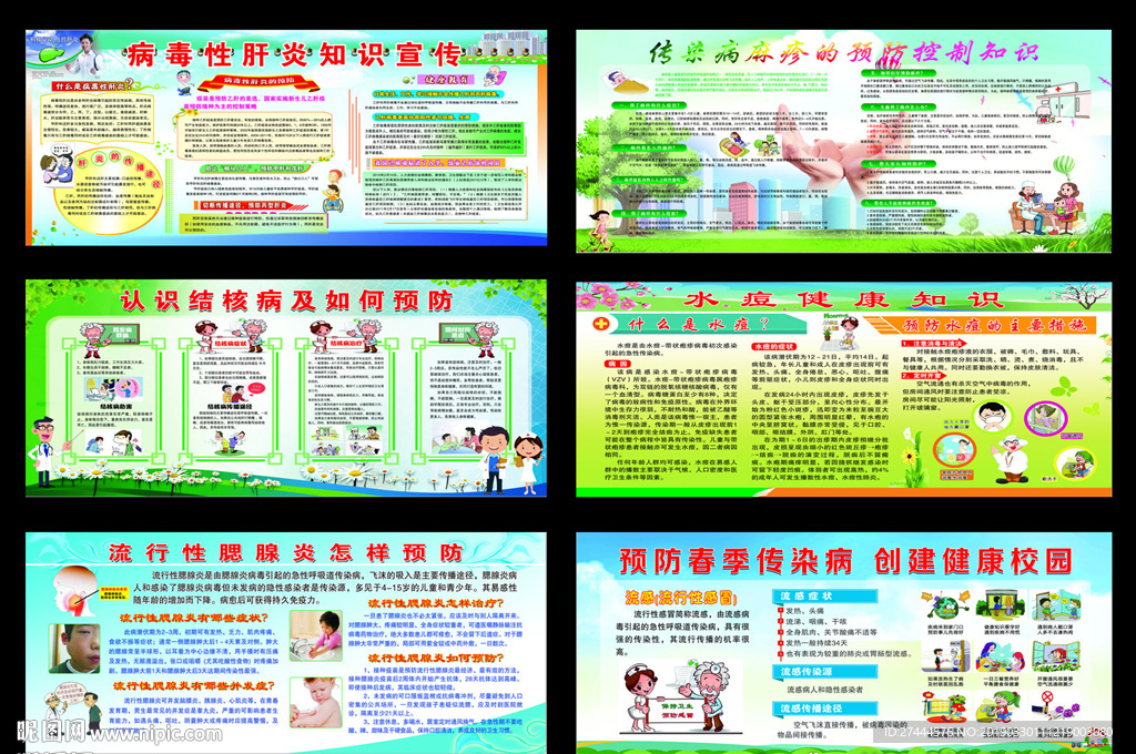 常见传染病宣传栏