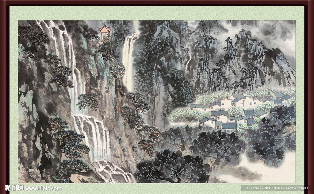 国画山水