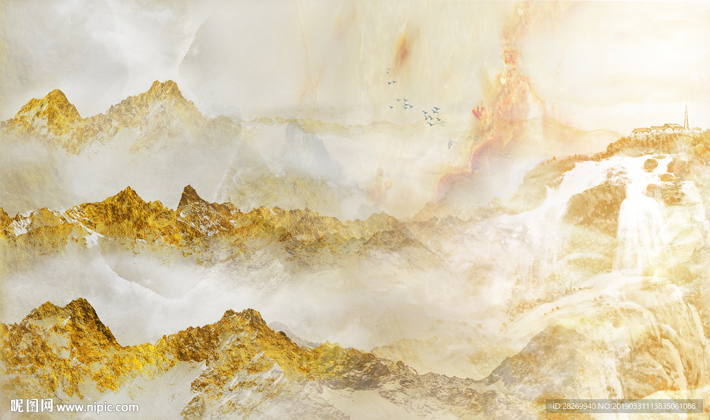 新中式背景