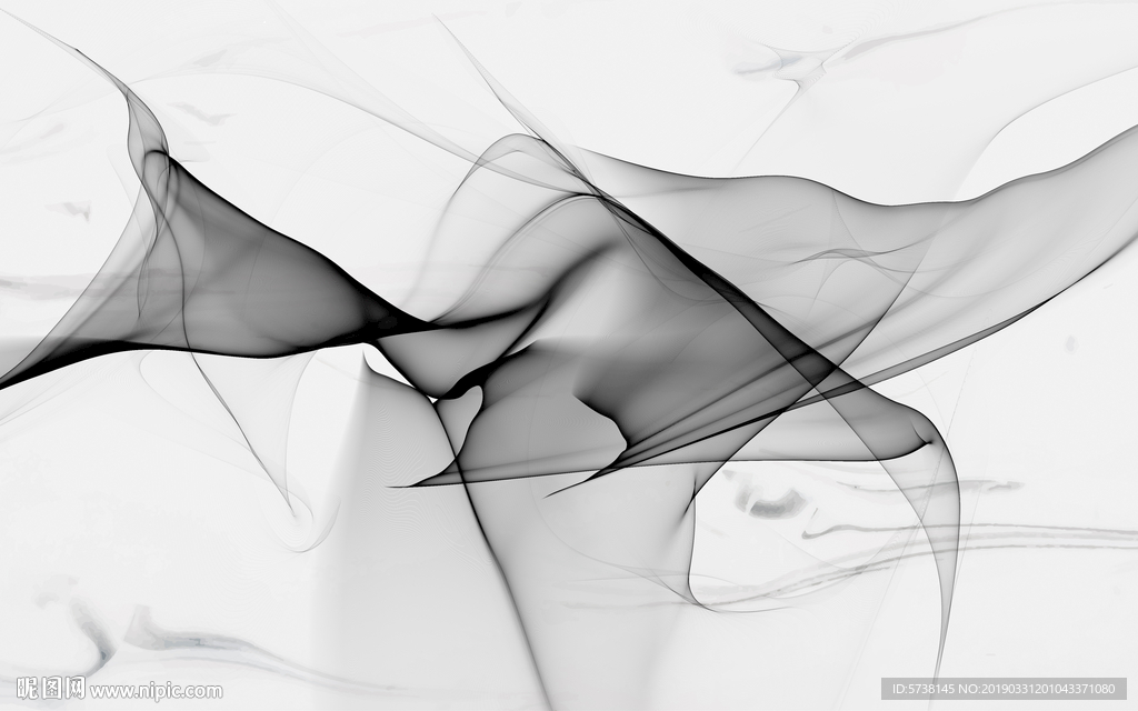 线条抽象玄关屏风电视背景装饰画