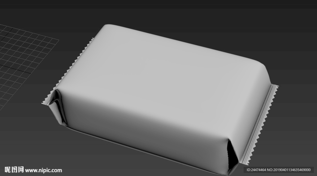 包装袋高精模型