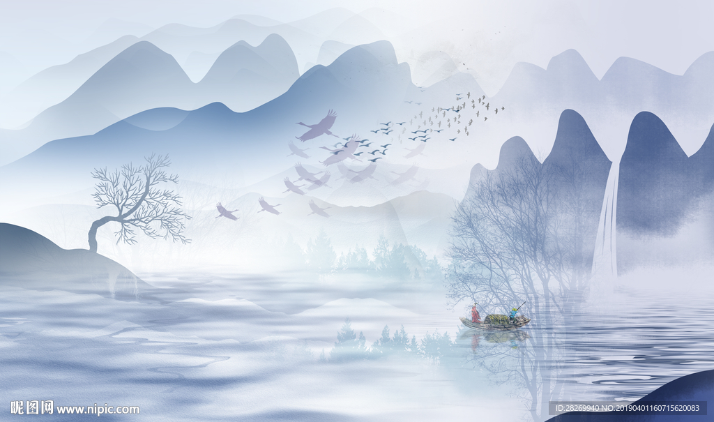新中式背景