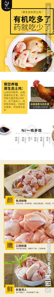 土鸡海报