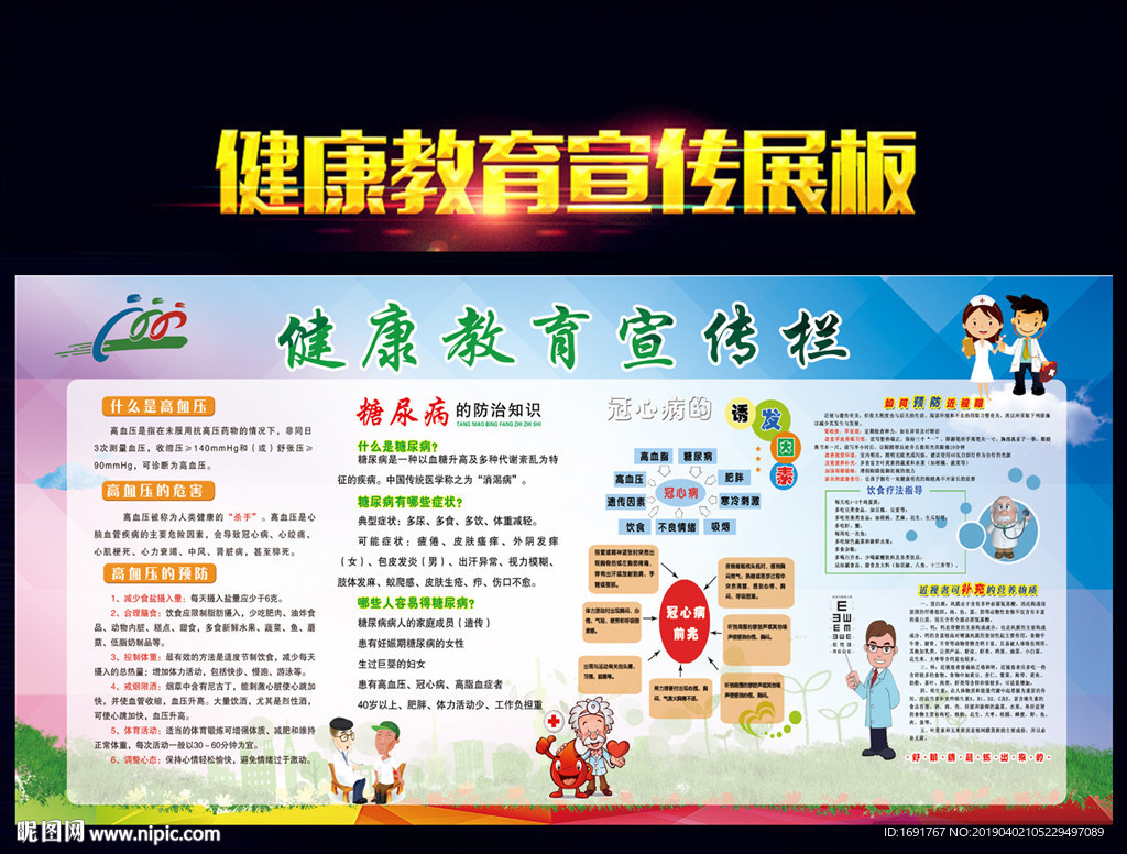 健康教育宣传栏