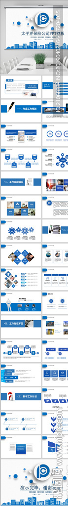 中国太平洋保险公司工作PPT