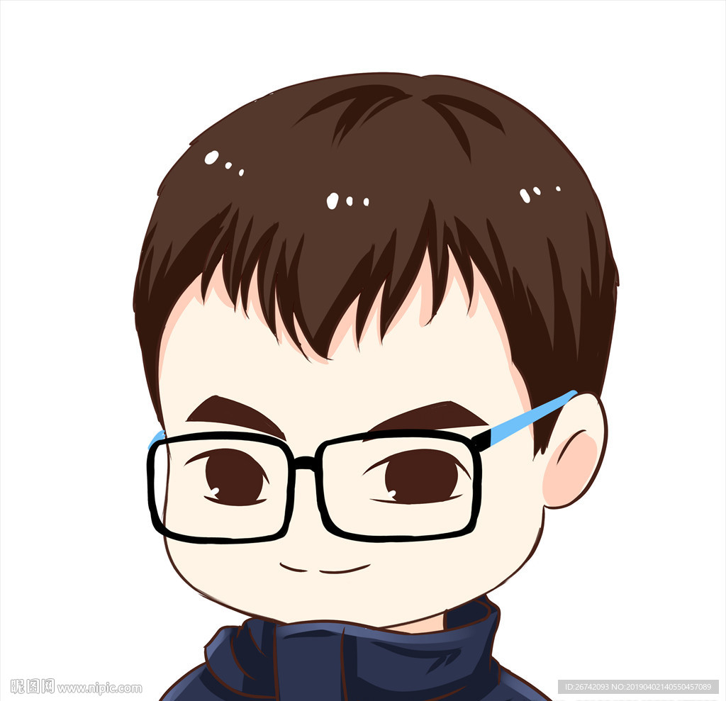 卡通Q版头像原创手绘