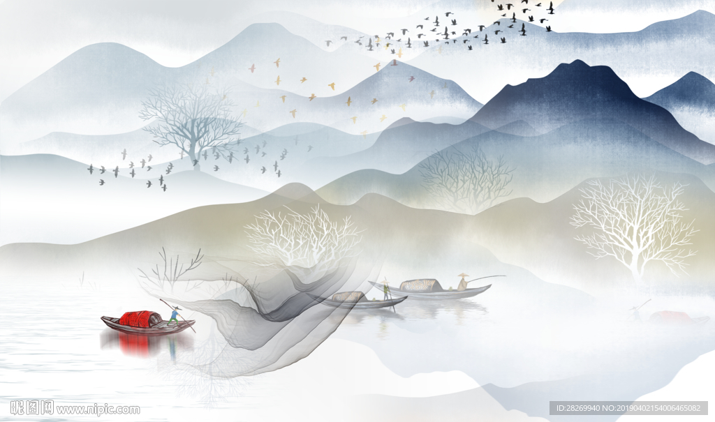 水墨山水