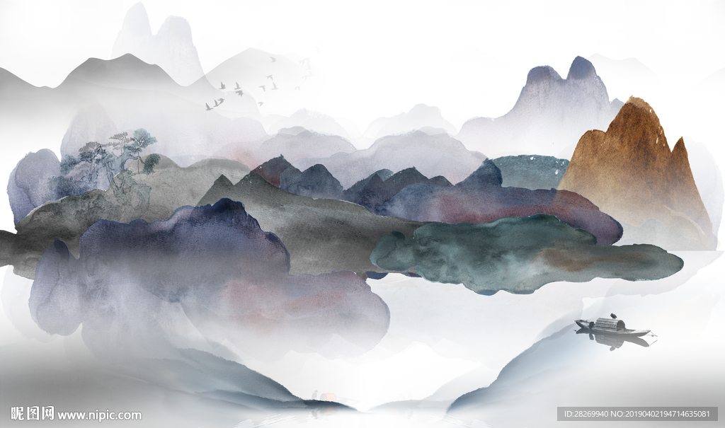 水墨画