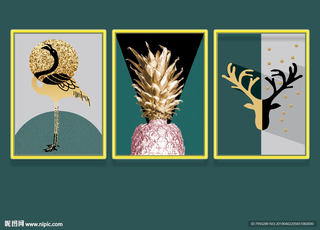 北欧轻奢装饰画