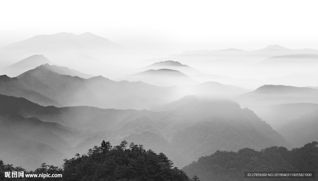 水墨山水