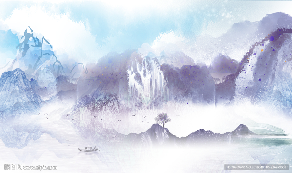 新中式山水