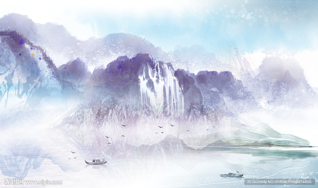 新中式山