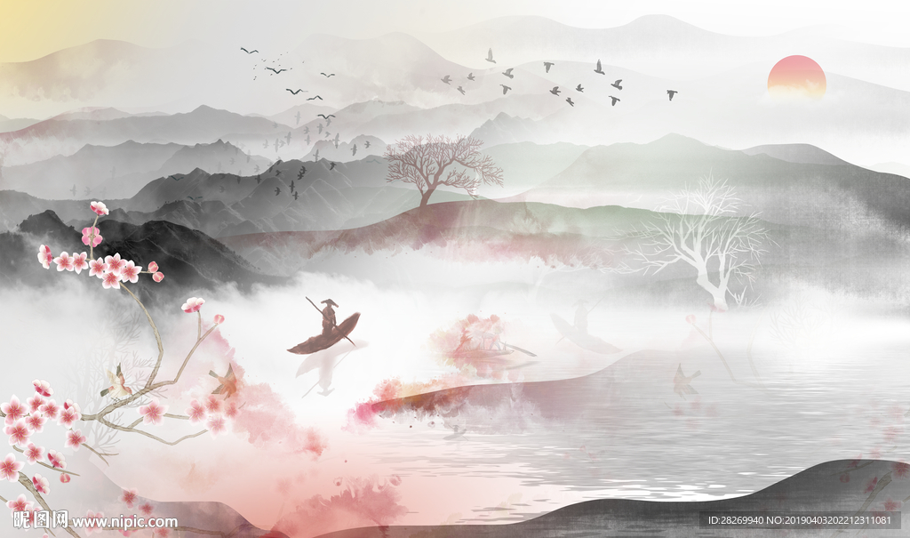 山水情