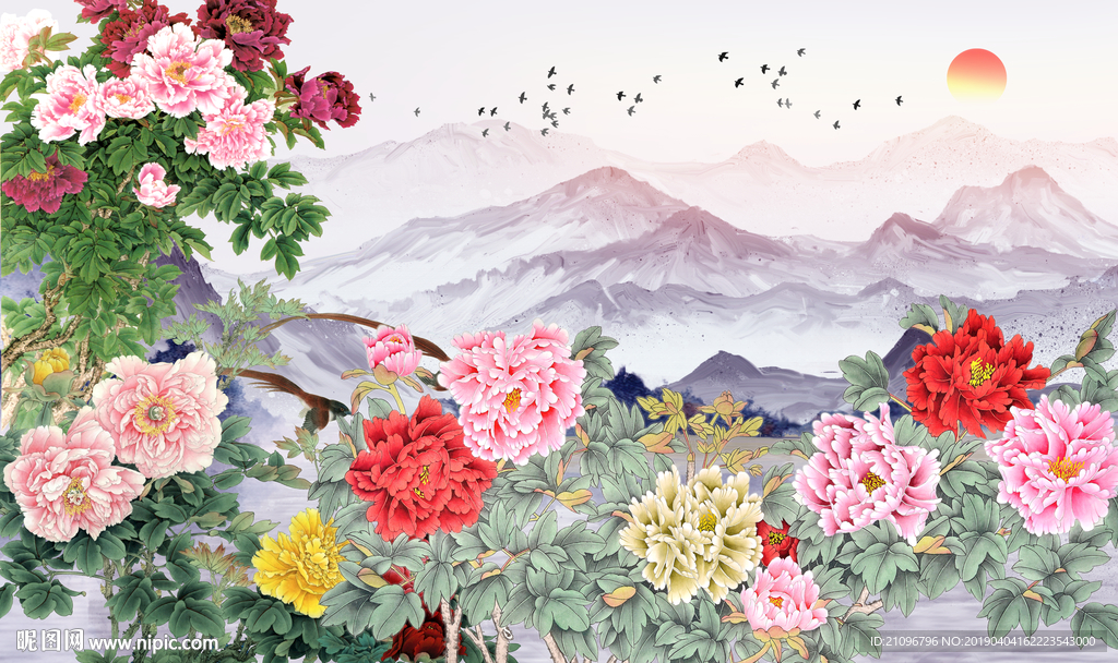 电视背景