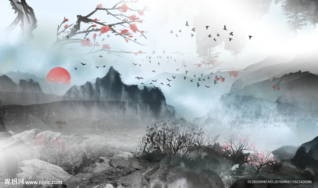 山水画