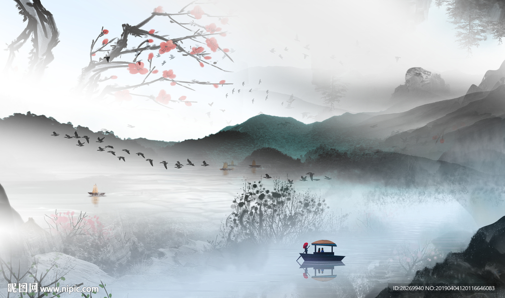 山水画