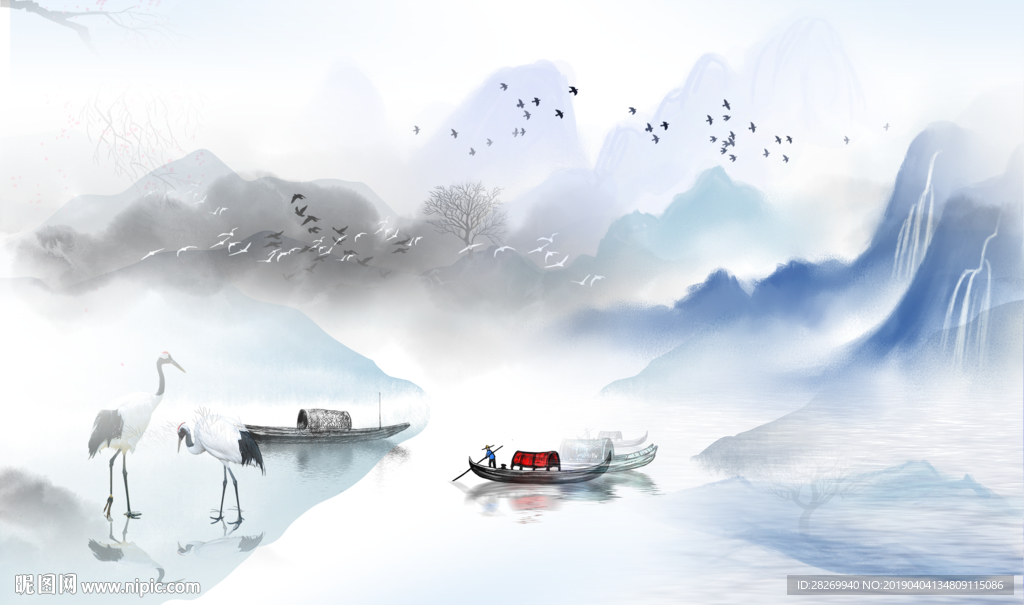 水墨山水