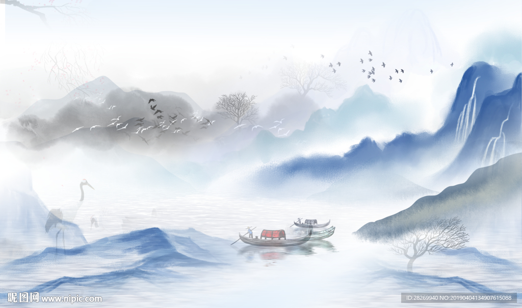 水墨山水