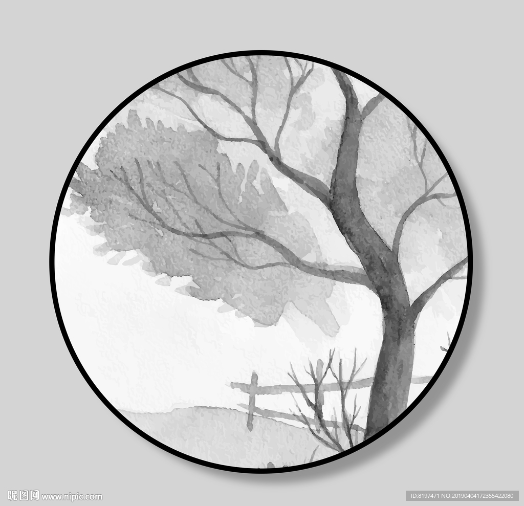 森林装饰画