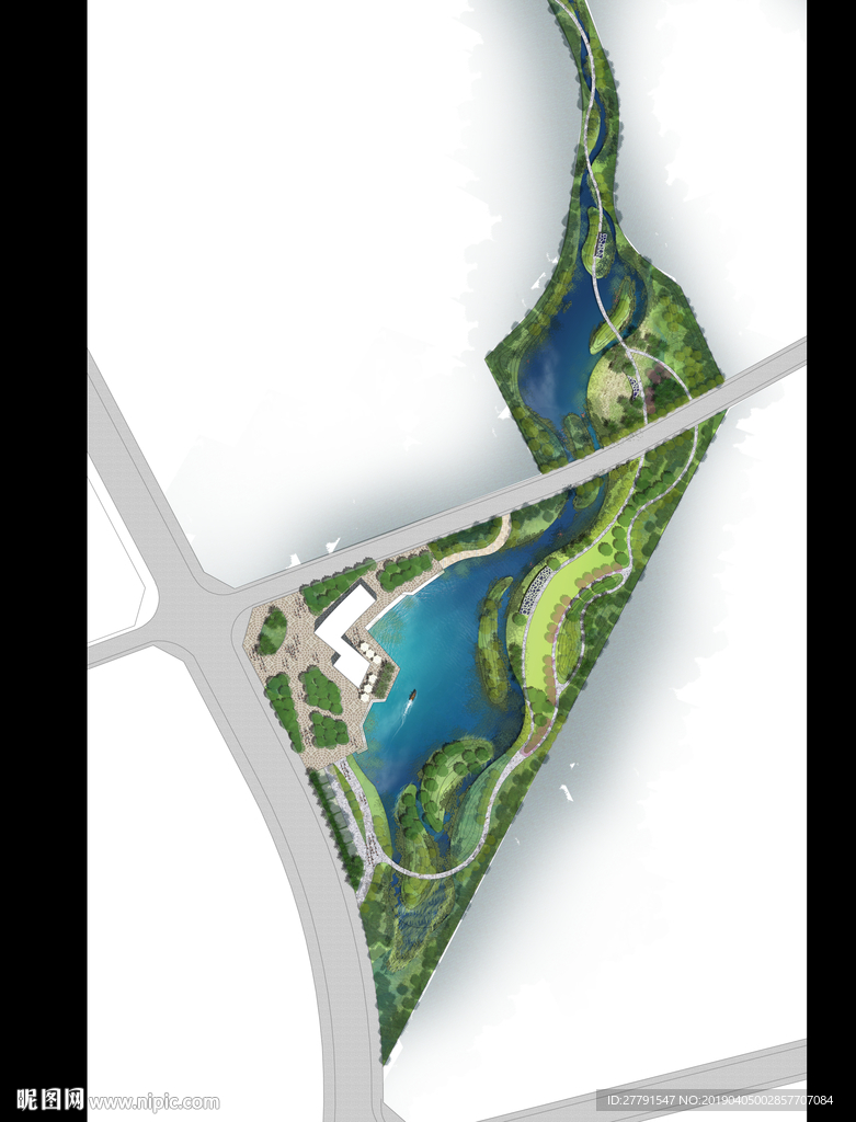 公园景观设计平面图