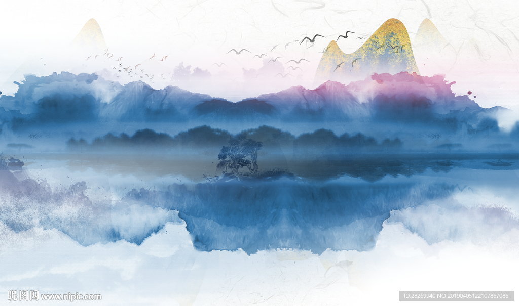 水墨山水