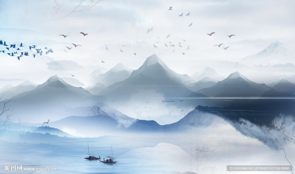 山水装饰画