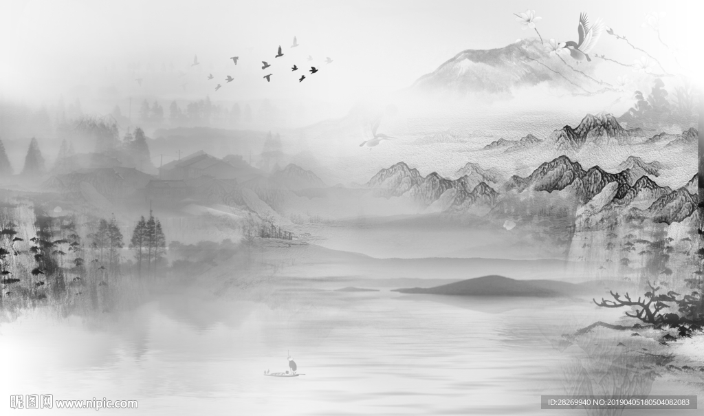 水墨山水