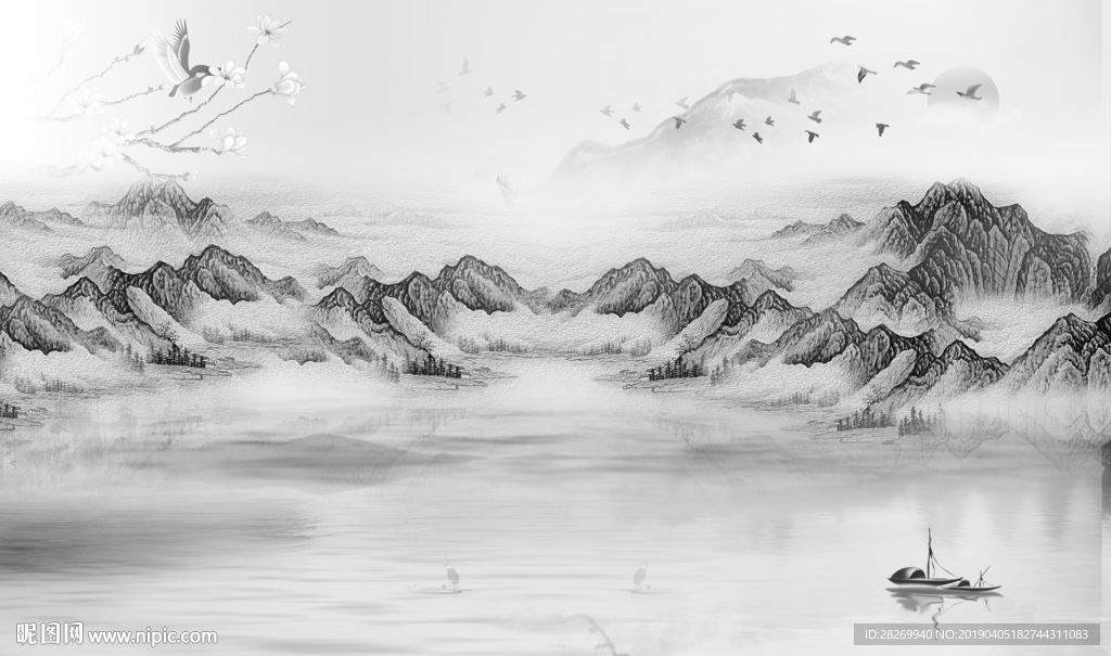 水墨山水