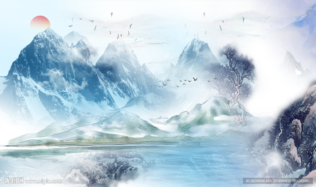 水墨画