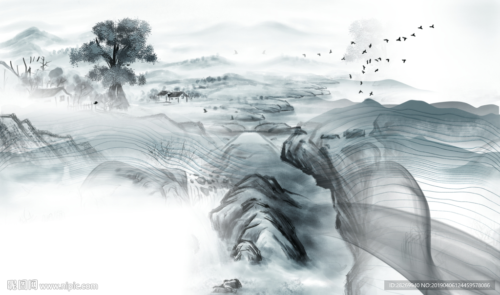 山水情