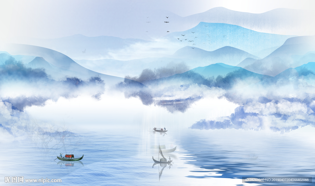 水墨画