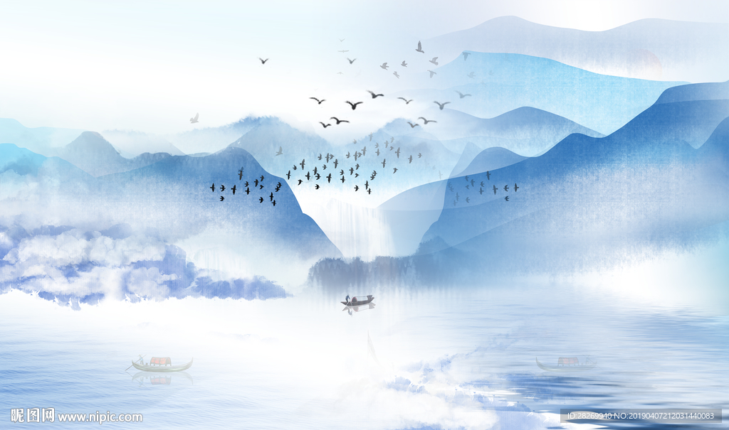 新中式水墨